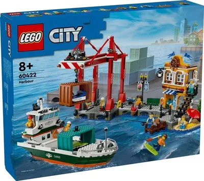 LEGO City Gradska luka s teretnim brodom 60422