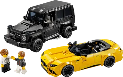LEGO Speed Champions Mercedes-AMG G 63 i Mercedes-AMG SL 63 76924