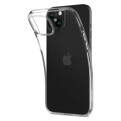 Spigen® Liquid Crystal ACS06786, maska za iPhone 15  – Crystal Clear