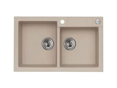 Alveus sudoper Rock 90 G22 - Terra