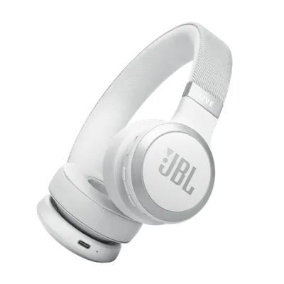 JBL bežične bluetooth slušalice on-ear, LIVE 670 NC WHITE