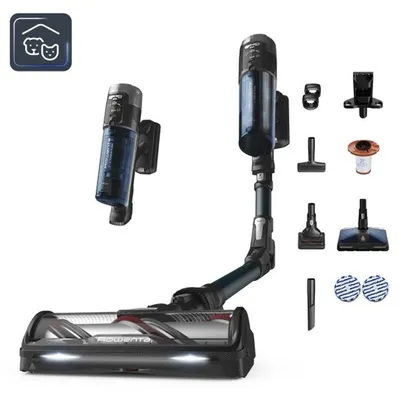 ROWENTA štapni usisivač RH9AD1WO X-Force Flex 13.60 ANIMAL AQUA; 18 V; do 60 min. čišćenja