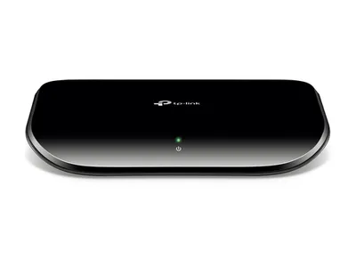 TP-Link switch  TL-SG1005D, 5-Port Gigabit RJ45 10/100/1000Mbps desktop switch, 10Gbps Switching Capacity, Fanless, Auto Negotiation/Auto MDI/MDIX