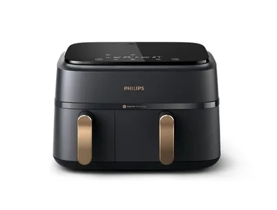 PHILIPS friteza NA352/00 Dual Basket 2750 W, 9 L