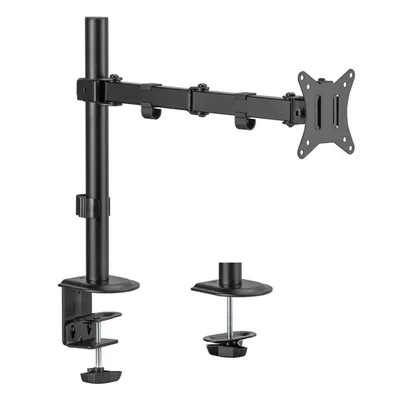 LC-Power Nosač za monitore do 32", Single nosač, VESA 75x75 / 100x100, tilt, height
