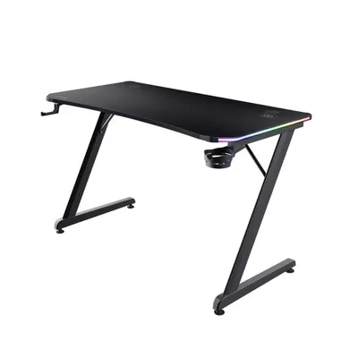 Trust gaming sto GXT 709 Luminus RGB, 120x60x76cm, crni