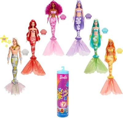 Barbie lutka color reveal - morska sirena