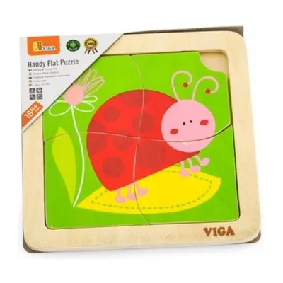 Viga drvene puzzle bubamara 50140