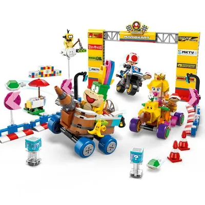LEGO Super Mario Mario Kart – Komplet Baby Peach i Grand Prix 72036