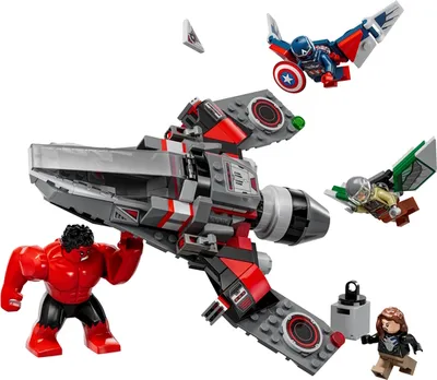 LEGO Super Heroes Bitka Captaina Americe i Red Hulka 76292