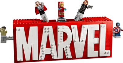 LEGO® Super Heroes Logotip MARVEL i figurice 76313
