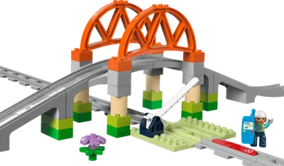 LEGO® DUPLO Town Proširenja: željeznički most i tračnice 10426