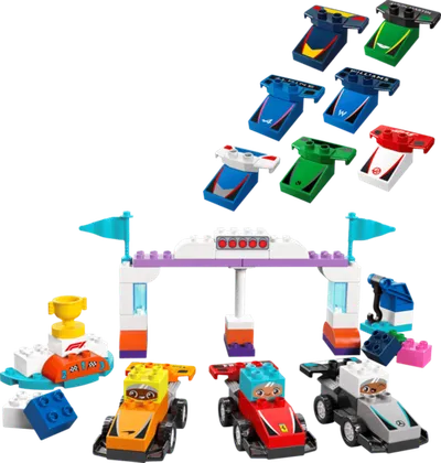 LEGO® DUPLO Town Trkaći automobili i vozači timova za F1® 10445