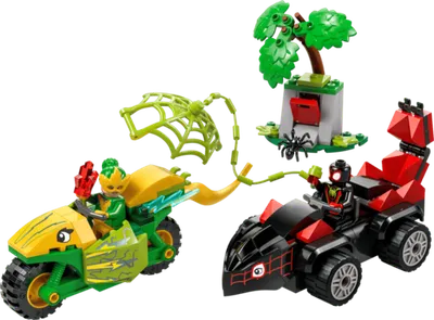 LEGO® Spidey Spin i Electro u dinosaurskim vozilima 11198