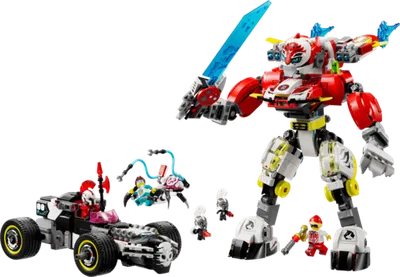 LEGO® DREAMZzz Cooperov robotski tigar i Zeroov sportski auto 71497