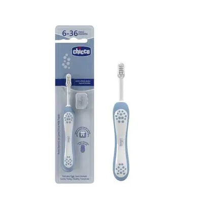 Chicco Četkica za zube, 6-36m, Indigo