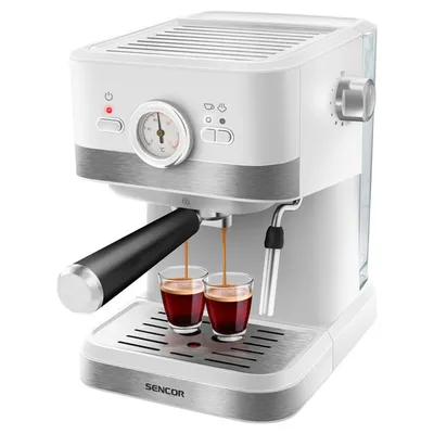 SENCOR aparat za espresso kafu SES 1720WH ručni, bijeli