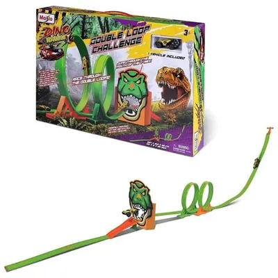 MAISTO DUPLI LOOP IZAZOV DINO AVANTURE , SA 1 AUTIĆEM
