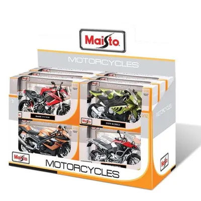 MAISTO METALNI MOTOR 1:12 ASST