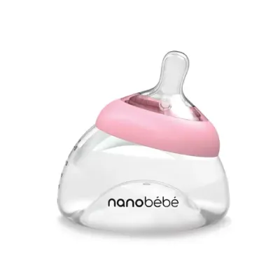 Nanobébé® flašica za majčino mlijeko GEN2 150 ml – Roza
