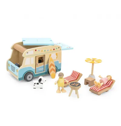 VIGA drveni kamper set 44688