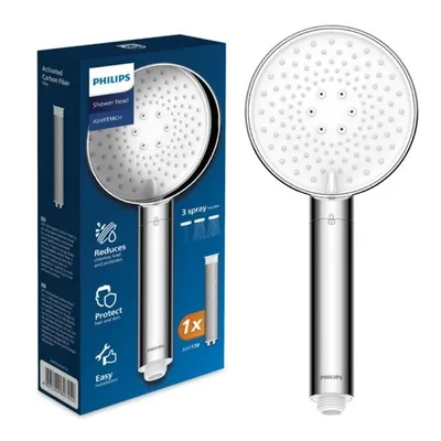 Philips tuš baterija sa filterom za vodu ASH1516CH/10 – inox, 1 filter uključen