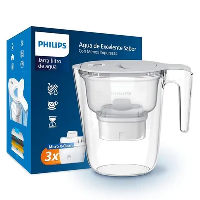 Philips bokal za filtriranje vode AWP2933WHT3/31 – 2.6L, 3 filtera uključena