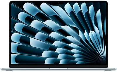 Apple MacBook Air, mc7c4cr/a, 15,3 Retina 500nits, M4 10-Core, 16GB RAM, 512GB SSD, Apple Graphics, Sky Blue, laptop