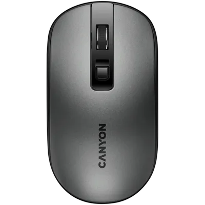 CANYON miš MW-18 Wireless Charge Dark Grey