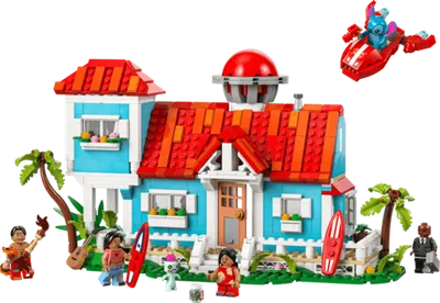 LEGO Disney Classic Lilo i Stitch u kući na plaži 43268