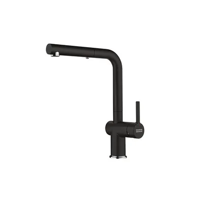 Franke česma Active Plus L Doccia - krom/crna