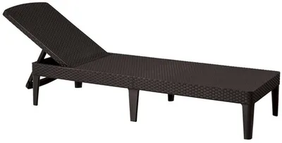 KETER Jaipur ležaljka 197 x 74 x 36 cm – smeđa