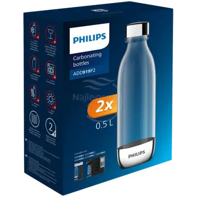 Philips Viva boca za soda vodu ADD919P2/10 – 0.5L, 2 kom