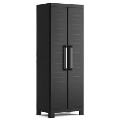 KIS Ormaric 65x45x182 crni PVC