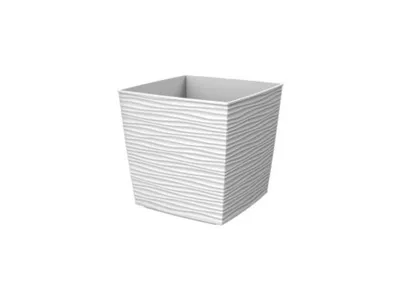 GARDINO Saksija Finesa kvadrat 30x30x29 Bijela