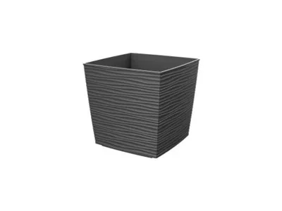 GARDINO Saksija Finesa kvadrat 25x25x23 Antracit