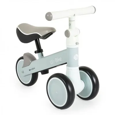 BYOX mini balans bicikl Lil's Bike, sivi