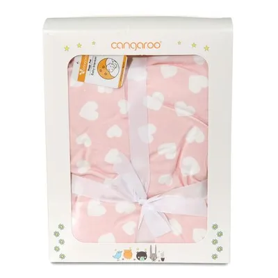 CANGAROO dekica za bebe Shaggy, Pink