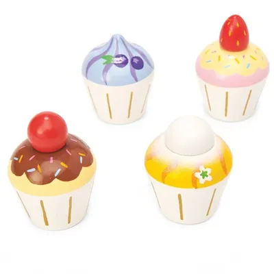 Le Toy Van ｜Drveni kolačići Cupcakes - Honeybake