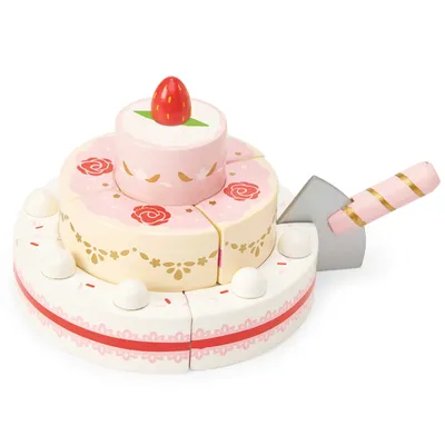 Le Toy Van  Drvena svadbena torta od jagoda