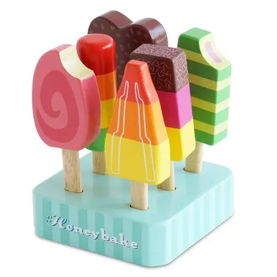 Le Toy Van  Drveni sladoledi na štapiću - Honeybake