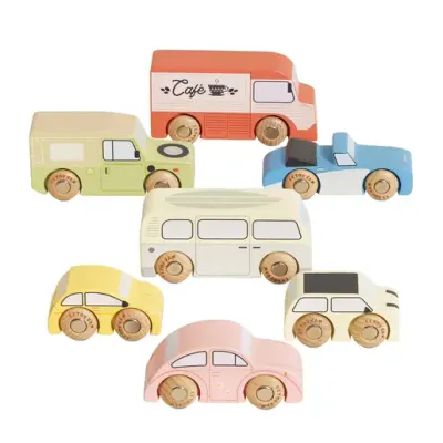 Le Toy Van  Set drvenih autića - Vintage