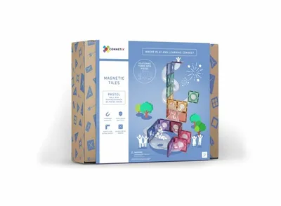 Connetix Tiles - Pastel Ball Run Expansion set (80 kom)
