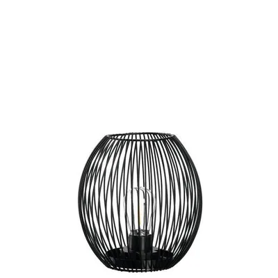 Leonardo fenjer sa LED diodom CASOLARE 18 cm crni