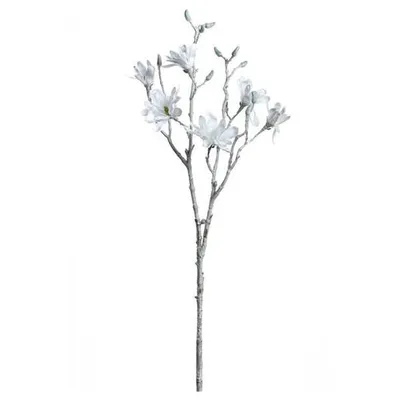 Leonardo umjetni cvijet MAGNOLIJA 85 cm PALAZZO bijela