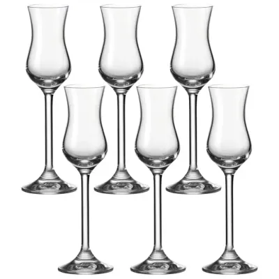 Leonardo set 6 čaša za grappa DAILY 100 ml