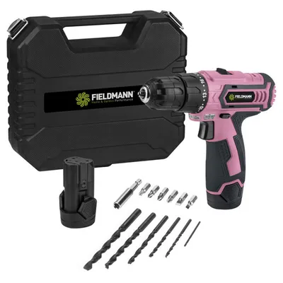 Fieldmann akumulatorska bušilica FDV 10253-A 12V 1300 mAh