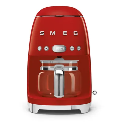 Smeg aparat za filter kafu DCF02RDEU, crveni