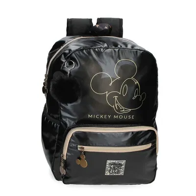Disney školski ruksak 42 cm, Mickey Outline 3472322, crni