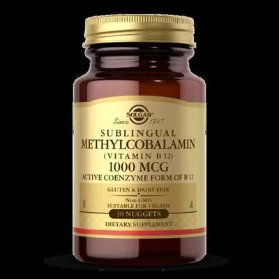 SOLGAR Methylcobalamin 1000mcg tablete a 30